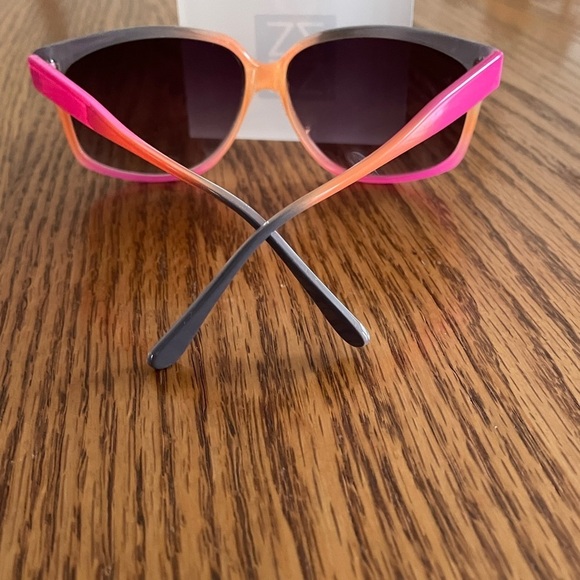 Aldo Pink Color Block Sunglasses - Picture 7 of 7